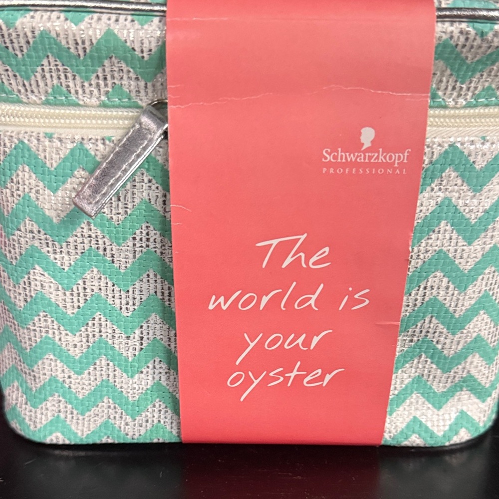 Blow dryer mini travel - Green and Cream